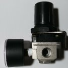 New SMC NAR2000-No2 Pneumatic Regulator WITH 0-160 PSI GAUGE