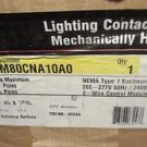 GE Lighting Contactor CR463M80CNA10A0 8 N.O.Poles Mechanically Held NEMA ENCLOSE