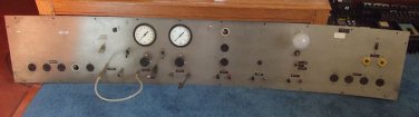 Stainless Steel 66" Control Panel Brown Air Regulators AC Outlets Work Station +