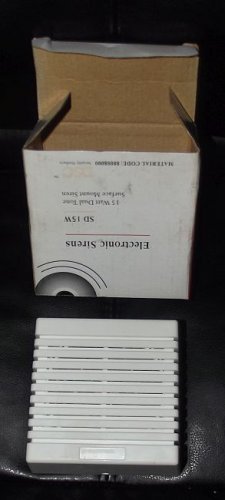 DSC SD 15W-ULF SIREN Dual Tone Surface Mount Siren 88008000 New In Box