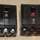 Two Pcs 1 Shipping Chg. Square D QOB330 Circuit Breakers Bolt On 3P 30A NICE