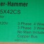 Eaton Cutler Ham PRL1A 3225X42CS 225A 3ph Panel Board Interior Main Lug/ Breaker