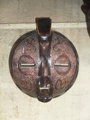 Round Plated Mask
