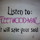 NEW Fleetwood Mac Stevie Nicks T-shirt / 60's Concert / 70's Boho S, M, L, XL