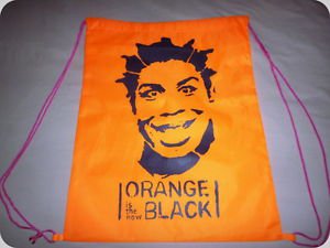 Crazy Eyes OITNB Backpack Drawstring Bookbag Orange is the New Black T-shirt Gay