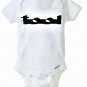 TOOL Band Baby Onesie / Snapsuit Music 90's Maynard James Keenan T-shirt 0-24