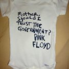Pink Floyd Baby Onesie Snapsuit OnePiece 3,6,9,12,18, 24 Months Mother 60's NEW
