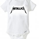 Metallica Baby Onesie / Band Rocker Snapsuit 90's Metal 0,3,6,9,12,18, 24 Months