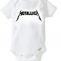 Metallica Baby Onesie / Band Rocker Snapsuit 90's Metal 0,3,6,9,12,18, 24 Months