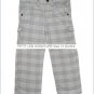 PETIT LEM SIGNATURE Infant Boys Gray Plaid Pants Dressy Cotton Sz 12 months NWT