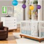Baby Mod Da Vinci Olivia 3 in 1 Modern Crib Nursery Furniture Toddler Bed White