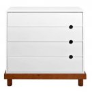 Da Vinci Olivia 4 door Wood White Modern Baby Nursery Furniture Changing Table