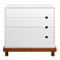Da Vinci Olivia 4 door Wood White Modern Baby Nursery Furniture Changing Table