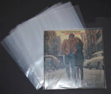 50 New 3mil 12-3/4" Exact Vinyl Record Plastic Outer Sleeves 12" Jacket 3 mil