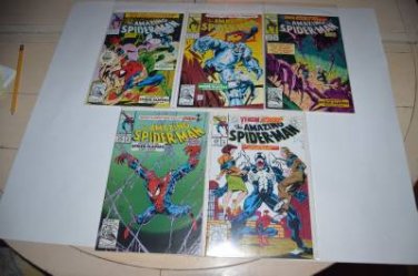 Lot 5 The Amazing Spider-Man Comics 370 371 372 373 374