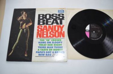 Sandy Nelson Boss Beat Vinyl Record LP