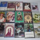 Lot 31 Cassette Tapes Classical Rachmaninoff Yanni Pavarotti Wedding Klezmercx