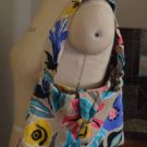 Vintage Flair Original Floral Soft Fabric Cloth Clutch Hangbag Shoulder Bag