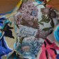 Vintage Flair Original Floral Soft Fabric Cloth Clutch Hangbag Shoulder Bag