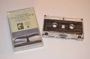 Whales Alive Narrated by Leonard Nimoy Spock WWF Paul Winter Cassette Tape