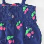 Girls size 4 Primp Girl Cherry Print Shorts Romper Boutique