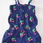 Girls size 4 Primp Girl Cherry Print Shorts Romper Boutique