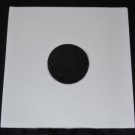 100 White Paper Inner Sleeves for 12" Vinyl Records Square Squared Corners