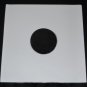 100 White Paper Inner Sleeves for 12" Vinyl Records Square Squared Corners