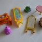 Lot Dora the Explorer + Dollhouse Furniture Parts Accessories Mirror Globe