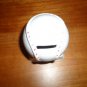 Vintage White Ceramic Baseball Bank Retro Home Decor Distressed