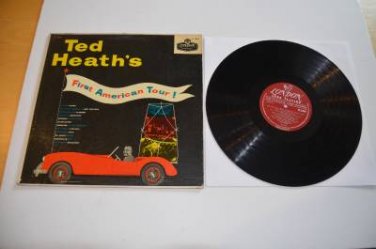 Ted Heath's First American Tour UK Made in England Vinyl Record London LL 1564