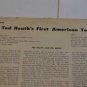 Ted Heath's First American Tour UK Made in England Vinyl Record London LL 1564