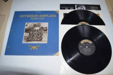 Jefferson Airplane Flight Log VG++ Vinyl Record 2 LP CYL2-1255