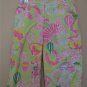 Girls size 7 Lilly Pulitzer Capri Pants Steamboat Hot Air Balloons Horse Race