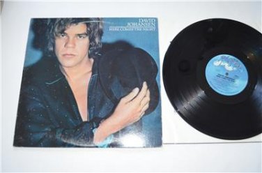 David Johansen - Here Comes The Night VG++ to NM Vinyl Record
