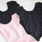 Lot 3 Girls S 4 5 6 Dance Leotards Danskin Long Sleeve Pink