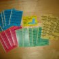 Lot Vintage Realistic 8 track Cartridge Index Labels Content Tags