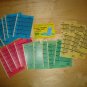 Lot Vintage Realistic 8 track Cartridge Index Labels Content Tags