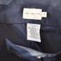 Womens size 4 Calvin Klein Black Nylon Skirt Straight Knee Length Pockets
