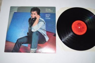 Greg Guidry Over the Line VG++ Vinyl Record LP Promo Stamp