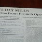 SEALED Vintage Beverly Sills Scened Arias French Opera Westminster Vinyl Record