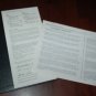 Rare Autographed Hand Signed Seona McDowell Australian Ballads The Early Years