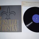 The Louisville Orchestra Chavez Suite Horsepower Granados VG++ Vinyl Record