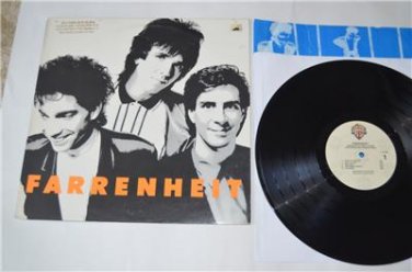 Farrenheit Self Titled S/T Vinyl Record Promo Stamp