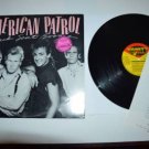 American Patrol Backseat Boogie NM Near Mint Vinyl Record + Promo Sheet