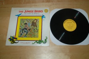 The Jungle Books Golden Record Story of Mowgli LP 216 Vinyl Record