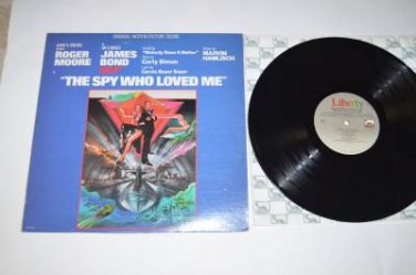 The Spy Who Loved Me James Bond Score Soundtrack VG++ to NM Vinyl Record LP