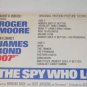 The Spy Who Loved Me James Bond Score Soundtrack VG++ to NM Vinyl Record LP