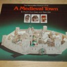Rare A Medieval Town Metropolitan Museum of Art MMA Punch Out Die Cut Board Set