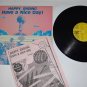 Happy Ending Have a Nice Day VG++ Vinyl Record LP + Booklet Insert